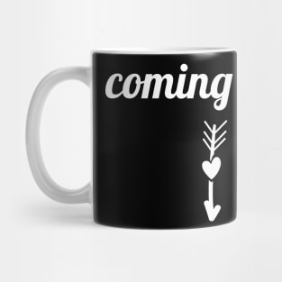 Coming Soon Pregnancy Reveal Mug